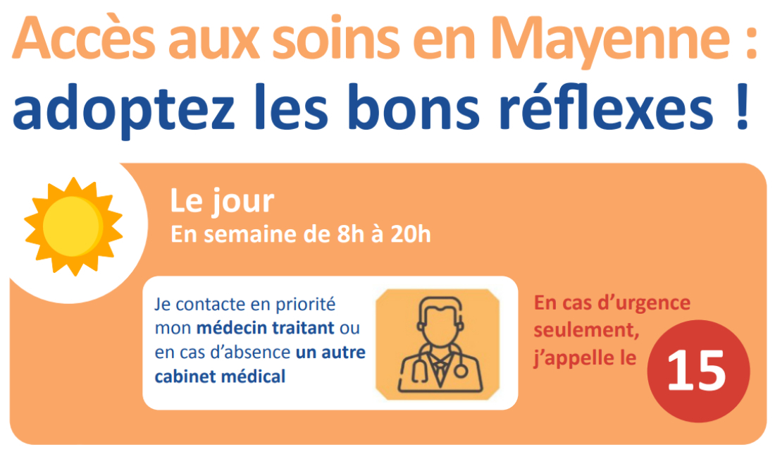 accès aux soins en mayenne